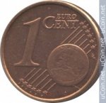 1 цент 2011 г. Эстония(26) - 130.1 - аверс