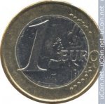 1 евро 2011 г. Эстония(26) - 130.1 - аверс