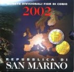 2 цента 2002 г. Сан-Марино(19) -1896.3 - аверс