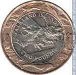 2 фунта 2004 г. Фолклендские острова(24) -44 - реверс
