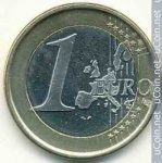 1 евро 2000 г. Финляндия(24) -510.5 - аверс