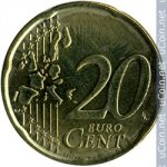 20 центов 2001 г. Финляндия(24) -510.5 - аверс