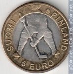 5 евро 2012 г. Финляндия(24) -510.5 - реверс