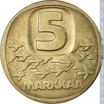 5 марок 1983 г. Финляндия(24) -510.5 - реверс