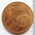 1 цент 2006 г. Франция(24)-  880.5 - аверс