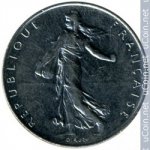 1 франк 1992 г. Франция(24)-  880.5 - реверс