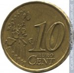10 центов 1999 г. Франция(24)-  880.5 - аверс