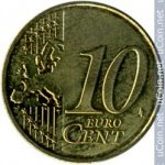 10 центов 2011 г. Франция(24)-  880.5 - аверс
