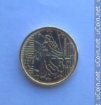 10 центов 2015 г. Франция(24)-  880.5 - реверс