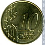 10 центов 2008 г. Франция(24)-  880.5 - аверс
