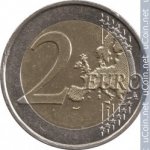 2 евро 2011 г. Франция(24)-  880.5 - аверс