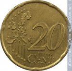 20 центов 2001 г. Франция(24)-  880.5 - аверс