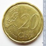 20 центов 2009 г. Франция(24)-  880.5 - аверс