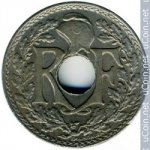 5 сантимов 1918 г. Франция(24)-  880.5 - реверс