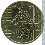 50 центов 1999 г. Франция(24)-  880.5 - реверс