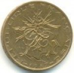 10 франков 1987 г. Франция(24)-  880.5 - реверс