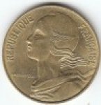 20 сентим 1983 г. Франция(24)-  880.5 - реверс