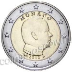 2 евро 2012 г. Монако(14) - 1094.4 - реверс
