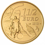 1.5 ЕВРО 2010 г. Франция(24)-  880.5 - реверс