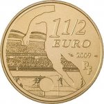1.5 ЕВРО 2009 г. Франция(24)-  880.5 - аверс