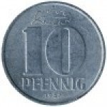 10 пфеннигов 1967 г. Германия(6) - 764.6 - аверс