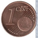 1 цент 2012 г. Германия(6) - 764.6 - аверс