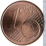 1 цент 2013 г. Германия(6) - 764.6 - аверс
