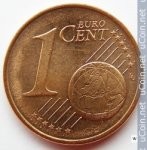 1 цент 2014 г. Германия(6) - 764.6 - аверс