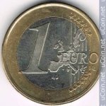 1 евро 2005 г. Нидерланды(15) -250.3 - аверс