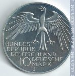 10 марок 1972 г. Германия(6) - 764.6 - аверс