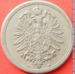 10 пфеннигов 1875 г. Германия(6) - 764.6 - аверс