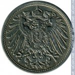 10 пфеннигов 1912 г. Германия(6) - 764.6 - аверс