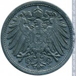 10 пфеннигов 1917 г. Германия(6) - 764.6 - аверс