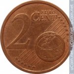 2 цента 2002 г. Германия(6) - 764.6 - аверс