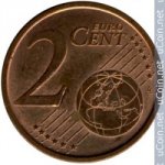 2 цента 2004 г. Германия(6) - 764.6 - аверс