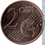 2 цента 2011 г. Германия(6) - 764.6 - аверс