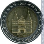 2 евро 2006 г. Германия(6) - 764.6 - реверс