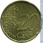 20 центов 2004 г. Германия(6) - 764.6 - аверс