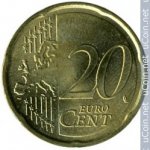 20 центов 2009 г. Германия(6) - 764.6 - аверс