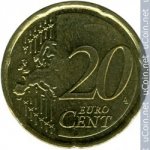 20 центов 2010 г. Германия(6) - 764.6 - аверс