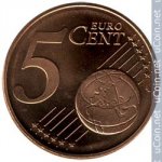 5 центов 2002 г. Германия(6) - 764.6 - аверс