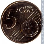 5 центов 2013 г. Германия(6) - 764.6 - аверс