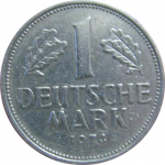 1 марка 1974 г. Германия(6) - 764.6 - аверс
