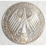 5 марок 1969 г. Германия(6) - 764.6 - аверс