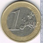 1 евро 2007 г. Греция(7) - 301.2 - аверс