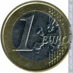 1 евро 2009 г. Греция(7) - 301.2 - аверс