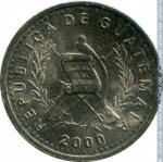 10 сентаво 2000 г. Гватемала(6) - 4.7 - аверс