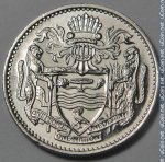 25 центов 1990 г. Гайана(4) -9.1 - аверс