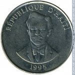 50 сентим 1995 г. Гаити(4) -9.6 - аверс