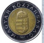 100 форинтов 1997 г. Венгрия(4) - 76.6 - аверс